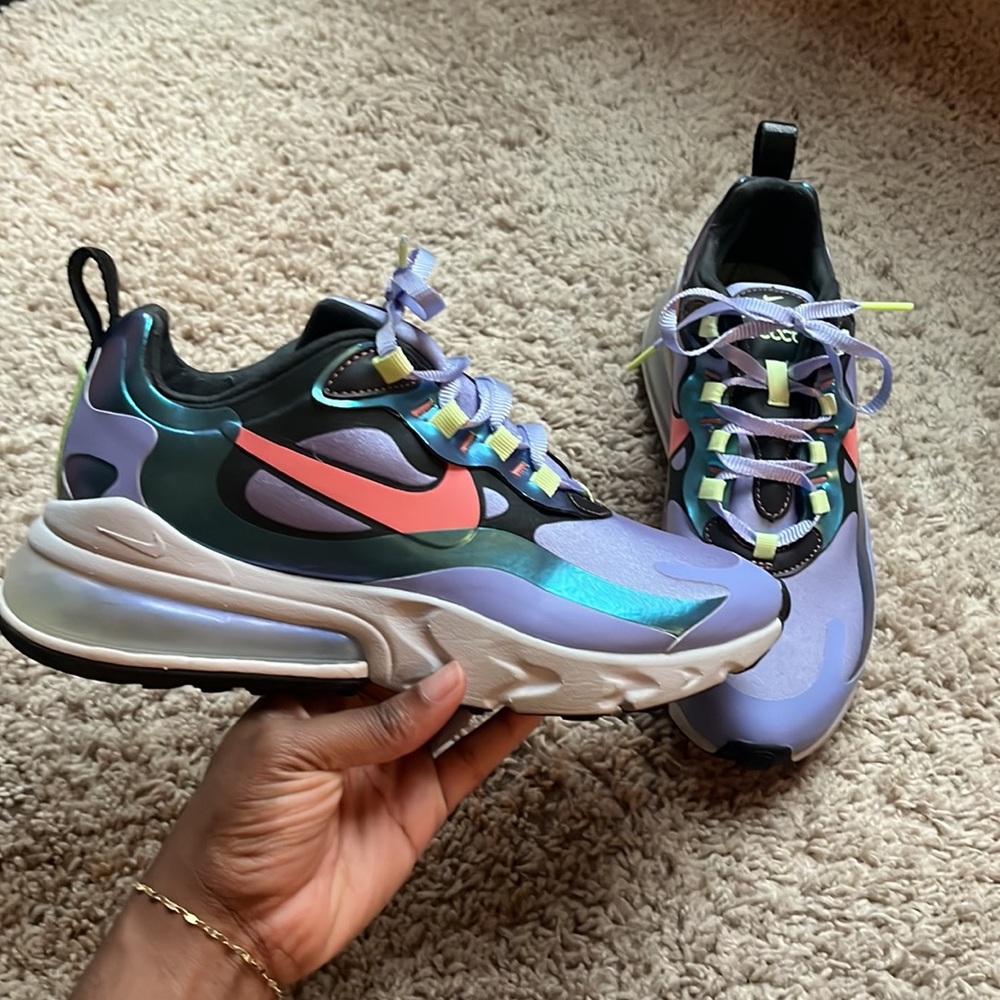 Nike Air Max 270 React Light Thistle Sunblush